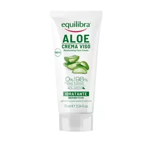 EQUILIBRA ALOE BELLEZA NATURALE ЗВОЛОЖУЮЧИЙ КРЕМ ДЛЯ ОБЛИЧЧЯ З АЛОЕ 75МЛ