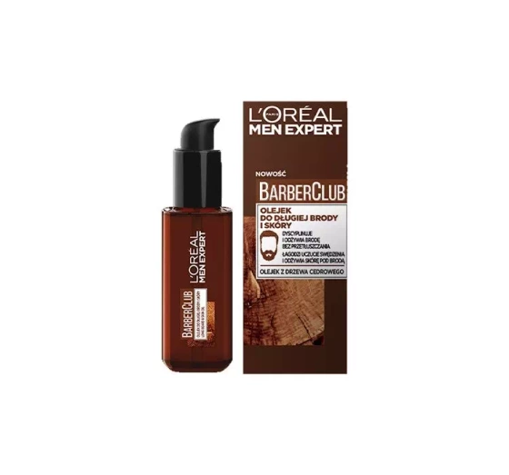 LOREAL MEN EXPERT BARBER CLUB МАСЛО ДЛЯ ДЛИННОЙ БОРОДЫ 30ML