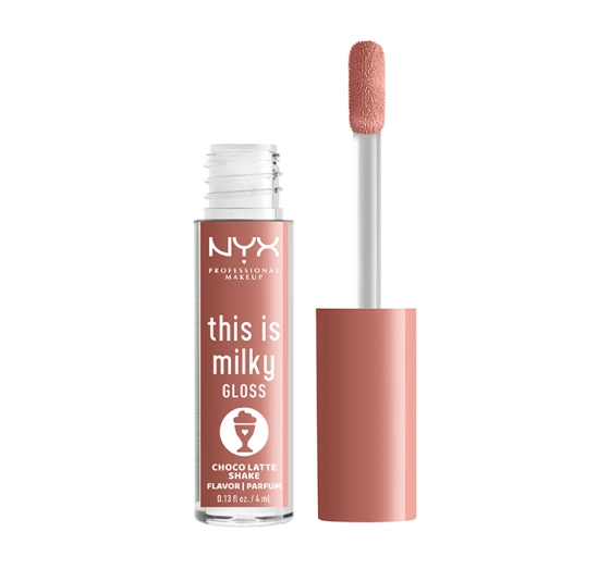 Нажмите на картинку, чтобы ее увеличить NYX Professional Makeup This Is Milky блеск для губ 19 Choco Latte Shake 4мл