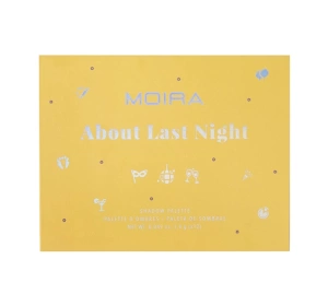 MOIRA WEEKEND ПАЛИТРА ТЕНЕЙ ДЛЯ ВЕК ABOUT LAST NIGHT 16,8Г