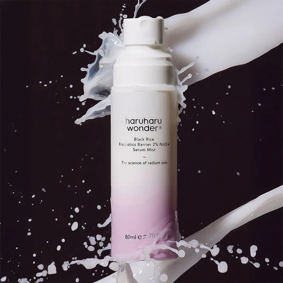Haruharu Wonder Black Rice Probiotics Barrier 2% NAD+ Serum Mist легкий спрей для лица 80 мл