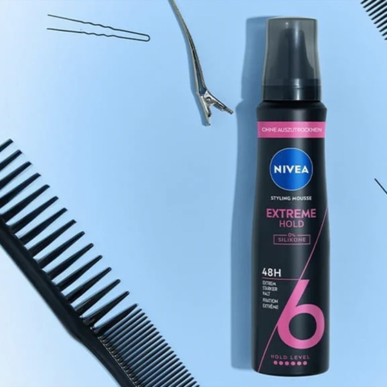 NIVEA EXTREME HOLD ПІНКА ДЛЯ ВОЛОССЯ 150МЛ