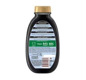 GARNIER BOTANIC THERAPY ШАМПУНЬ ДЛЯ СУХОГО ВОЛОССЯ З АКТИВОВАНИМ ВУГІЛЛЯМ 400МЛ