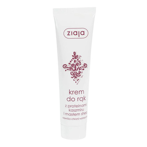 ZIAJA  КРЕМ ДЛЯ РУК С КАШЕМИРОВЫМИ БЕЛКАМИ  100МЛ