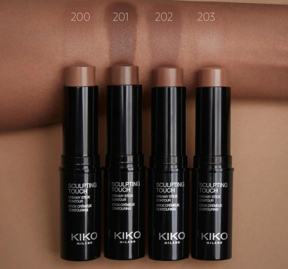 KIKO Milano Sculpting Touch кремовий стік для контурування обличчя 202 Ebony 10г