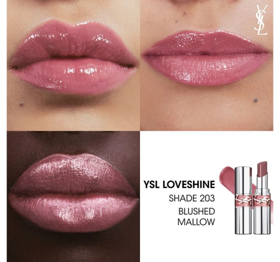 Yves Saint Laurent YSL Loveshine помада для губ 203 Blushed Mallow 3,2 г