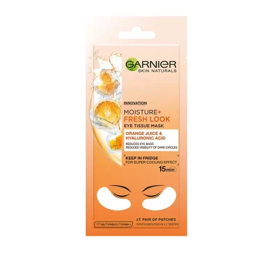 GARNIER MOISTURE МАСКА ПІД ОЧІ СУХА ШКІРА