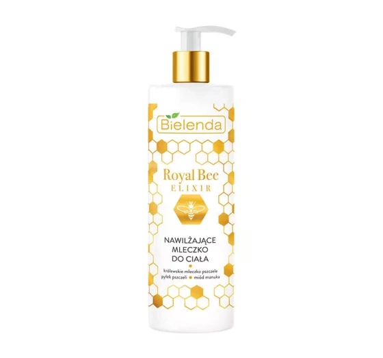 BIELENDA ROYAL BEE ELIKSIR ЗВОЛОЖУЮЧЕ МОЛОЧКО ДЛЯ ТІЛА 400МЛ