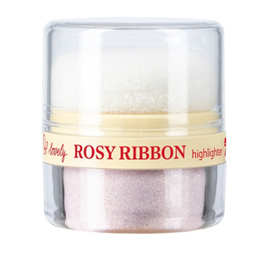 Lovely Rosy Ribbon Highlighter розсипчастий хайлайтер для обличчя та тіла з аплікатором 2 г