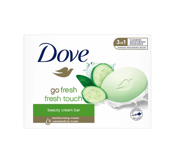 DOVE GO FRESH ТВЕРДОЕ КРЕМОВОЕ МЫЛО FRESH TOUCH 90 Г
