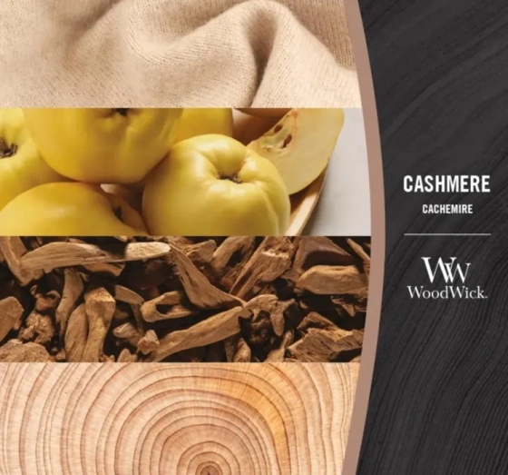 Woodwick Small Jar Candle ароматическая свеча  Cashmere 85 г
