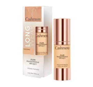 DAX COSMETICS CASHMERE LONG WEAR MAKE-UP FLUID СТІЙКИЙ КРИЮЧИЙ ТОНАЛЬНИЙ ЗАСІБ NATURAL 30МЛ