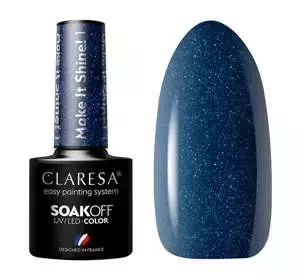 CLARESA SOAK OFF ГЕЛЬ-ЛАК MAKE IT SHINE 1 5Г