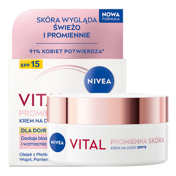 NIVEA VITAL КРЕМ ПРОТИ ЗМОРШОК НА ДЕНЬ 50МЛ
