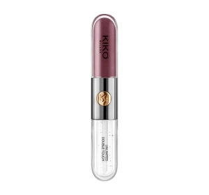  KIKO Milano Unlimited Double Touch двухэтапная жидкая помада 123 Satin Grape 2x3мл