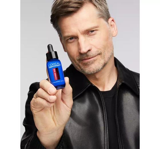 LOREAL MEN EXPERT POWER AGE БАГАТОФУНКЦІОНАЛЬНА СИРОВАТКА З ГІАЛУРОНОВОЮ КИСЛОТОЮ 30МЛ