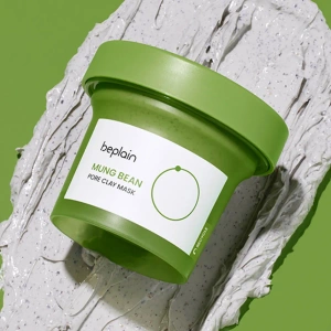 Beplain Mung Bean Pore Clay Mask очищающая маска для лица 120 мл