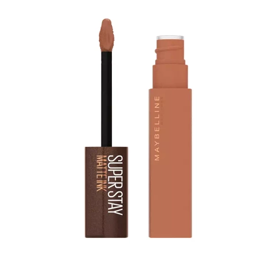 MAYBELLINE SUPER STAY MATTE INK COFFEE РІДКА МАТОВА ПОМАДА 255 CHAI GENIUS 5МЛ
