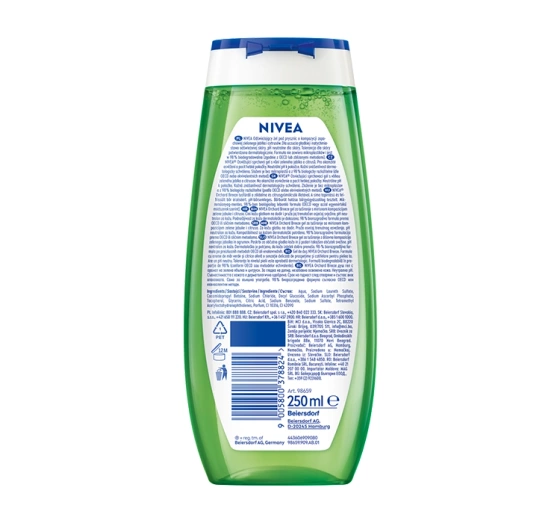 NIVEA FRESH CARE ОСВІЖАЮЧИЙ ГЕЛЬ ДЛЯ ДУШУ FRUITY DELIGHT 250МЛ