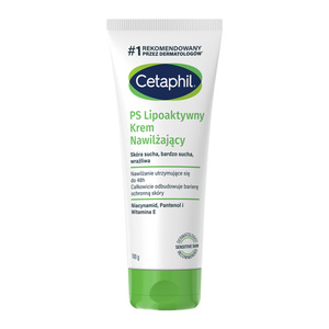 CETAPHIL PS ЗВОЛОЖУВАЛЬНИЙ КРЕМ LIPOACTIVE 100Г