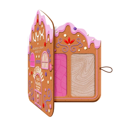 Нажмите на картинку, чтобы ее увеличить NYX Professional Makeup Buttermelt Face Palette Mulled And Merry палитра для контурирования лица Light/Medium 2 x 5 г