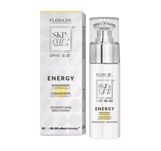 FLOSLEK SKIN CARE EXPERT SPHERE-3D КОНЦЕНТРАТ З ВІТАМІНОМ С 30МЛ