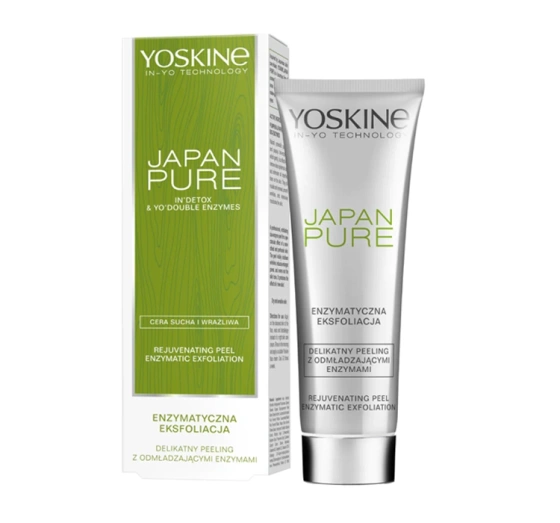 YOSKINE JAPAN PURE ЭНЗИМНАЯ ЭКСФОЛИАЦИЯ ДЕЛИКАТНЫЙ ПИЛИНГ С ОМОЛАЖИВАЮЩИМИ ФЕРМЕНТАМИ 75МЛ