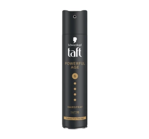 TAFT POWER & FULLNESS ЛАК  ДЛЯ ДЕЛИКАТНЫХ И ТОНКИХ ВОЛОС 250МЛ