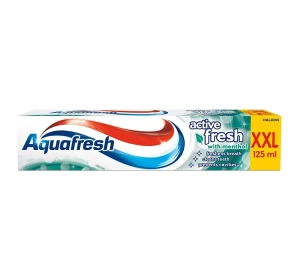 AQUAFRESH ACTIVE FRESH WITH MENTHOL ЗУБНАЯ ПАСТА 125МЛ