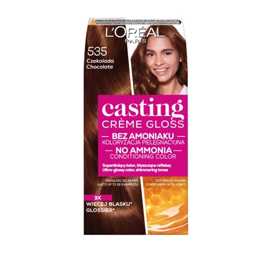 LOREAL CASTING CREME GLOSS ФАРБА 535 ШОКОЛАД