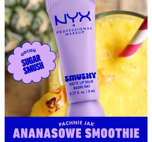 NYX Professional Makeup Smushy матовий бальзам для губ 01 Sugar Smush 8 мл