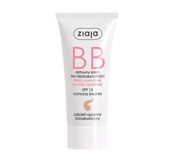 ZIAJA  BB КРЕМ ДЛЯ НОРМАЛЬНОЙ СУХОЙ КОЖИ  ЗАГАРЕЛЫЙ 