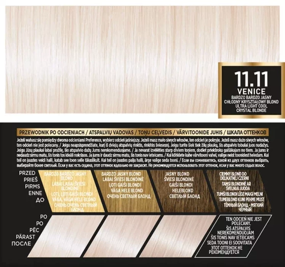 LOREAL RECITAL PREFERENCE ФАРБА ДЛЯ ВОЛОССЯ 11.11