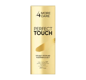 MORE4CARE PERFECT TOUCH ОСВЕЛЯЮЩЕЕ КРОЮЩЕЕ ТОНАЛЬНОЕ СРЕДСТВО 103 BEIGE 30МЛ