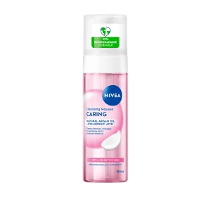 NIVEA CARING ОЧИЩАЮЧА ПІНКА ДЛЯ ОБЛИЧЧЯ 150МЛ