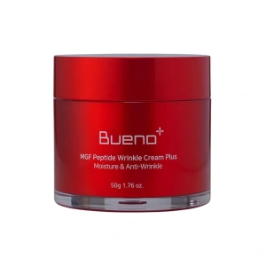 Bueno MGF Peptide Wrinkle Cream Plus крем для обличчя проти зморшок з пептидами 50 г