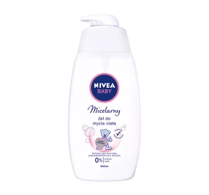 NIVEA BABY МИЦЕЛЛЯРНЫЙ ГЕЛЬ ДЛЯ МЫТЬЯ ТЕЛА С ПЕРВОГО ДНЯ ЖИЗНИ 500МЛ