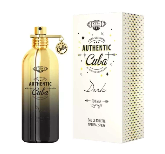 CUBA AUTHENTIC DARK FOR MEN ТУАЛЕТНАЯ ВОДА 100МЛ