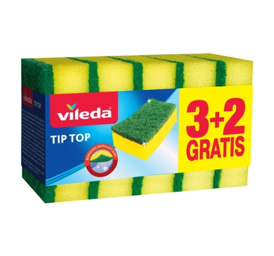 Vileda Tip Top кухонные губки 5 штук