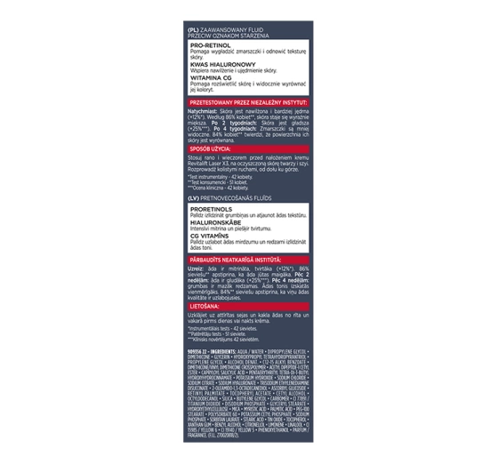 LOREAL REVITALIFT LASER X3 ANTI-AGE СИРОВАТКА 30МЛ