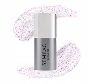 SEMILAC TOP NO WIPE ТОП ДЛЯ ГЕЛЬ-ЛАКА T17 SPRARKLIG PINK 7МЛ