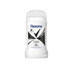 REXONA INVISIBLE BLACK+WHITE АНТИПЕРСПІРАНТ-СТІК ДЛЯ ЖІНОК 40МЛ