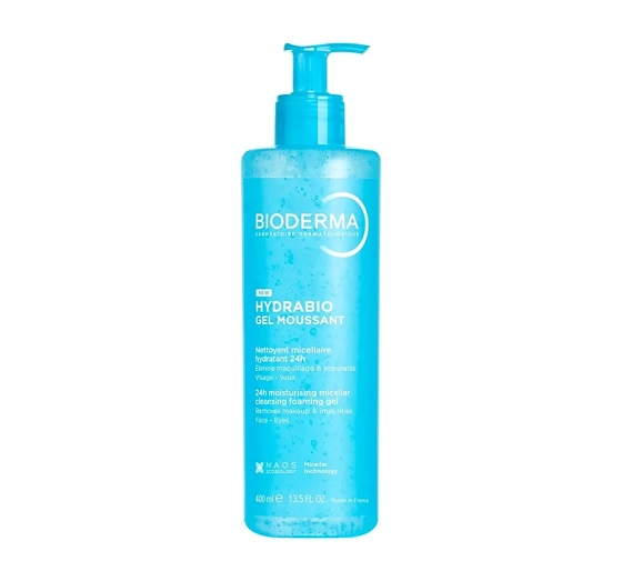 Bioderma Hydrabio Gel Moussant зволожувальний гель для вмивання обличчя 400 мл