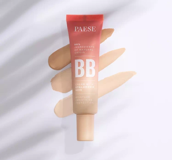 PAESE КРЕМ BB З ГІАЛУРОНОВОЮ КИСЛОТОЮ 03W NATURAL 30МЛ