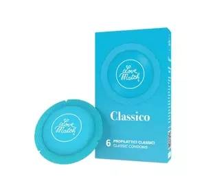 LOVE MATCH CLASSICO ПРЕЗЕРВАТИВЫ 6 ШТ