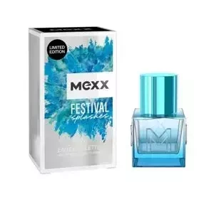 MEXX FESTIVAL SPLASHES MAN ТУАЛЕТНАЯ ВОДА СПРЕЙ 50МЛ