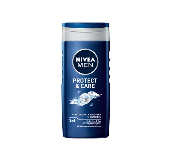 NIVEA MEN PROTECT CARE ГЕЛЬ ДЛЯ ТЕЛА, ЛИЦА И ВОЛОС 250МЛ