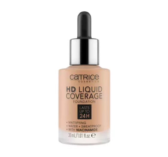 CATRICE HD LIQUID ЖИДКИЙ МАСКИРУЮЩИЙ ТОНАЛЬНЫЙ КРЕМ WARM 040