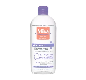 MIXA VERY PURE МІЦЕЛЯРНА РІДИНА ДЛЯ ОБЛИЧЧЯ І ОЧЕЙ ДЛЯ ДОРОСЛИХ ТА ДІТЕЙ 400МЛ