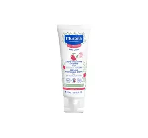 MUSTELA BEBE ЗАСПОКІЙЛИВИЙ ЗВОЛОЖУВАЛЬНИЙ КРЕМ ДЛЯ ДУЖЕ ЧУТЛИВОЇ ШКІРИ 40МЛ